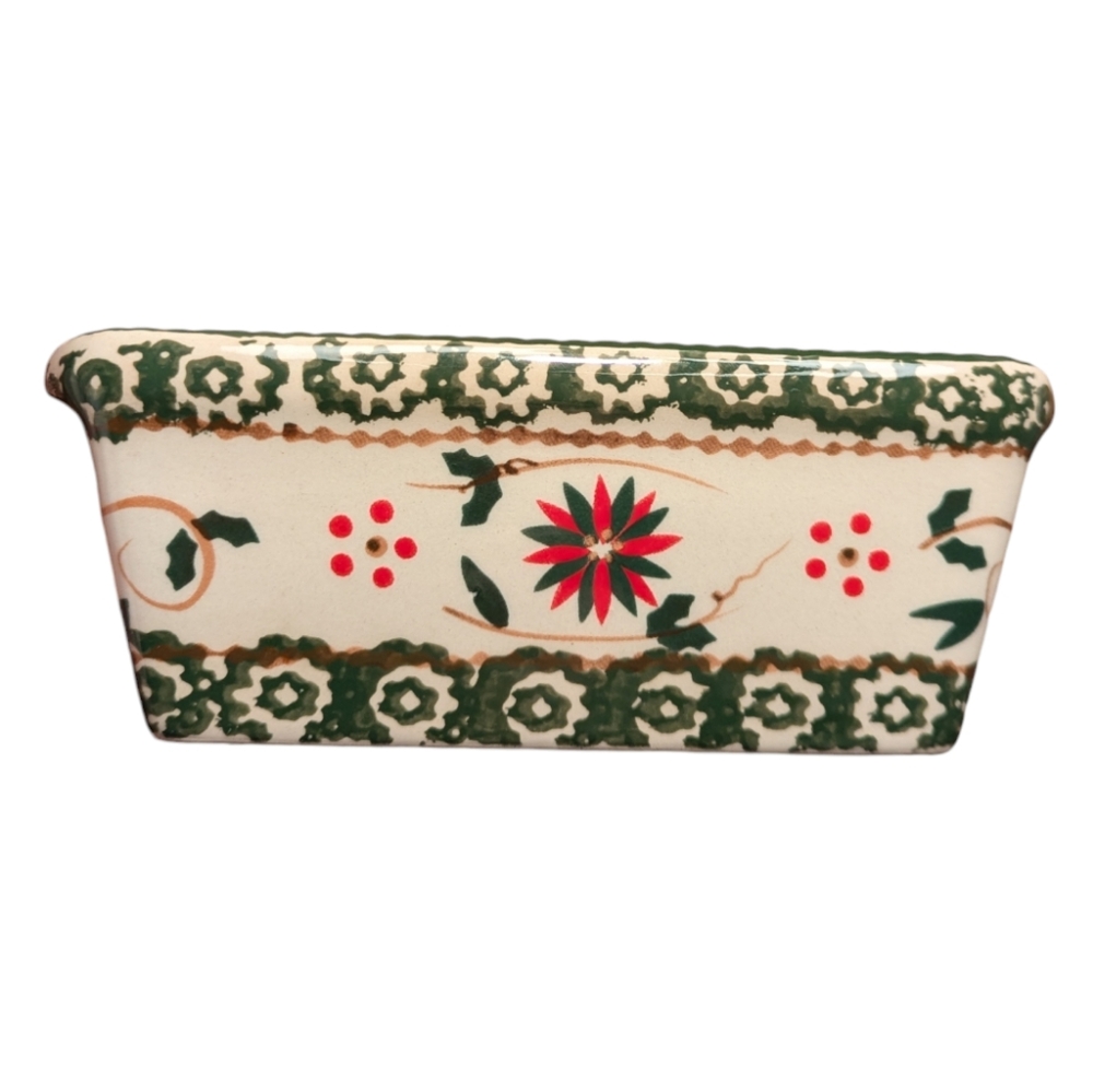 Temptations by Tara Mini Holiday Loaf Pan Poinsettia